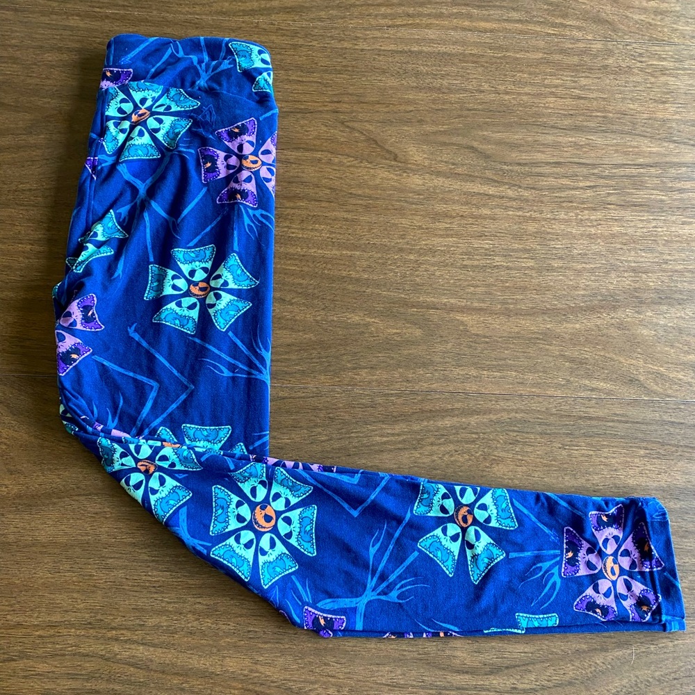 LulaRoe OS Jack Skellington Leggings